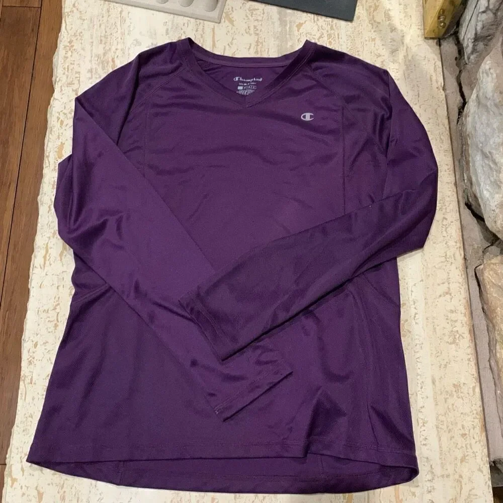 Women’s C9 by champion long sleeve athletic top cover up warm up size xl